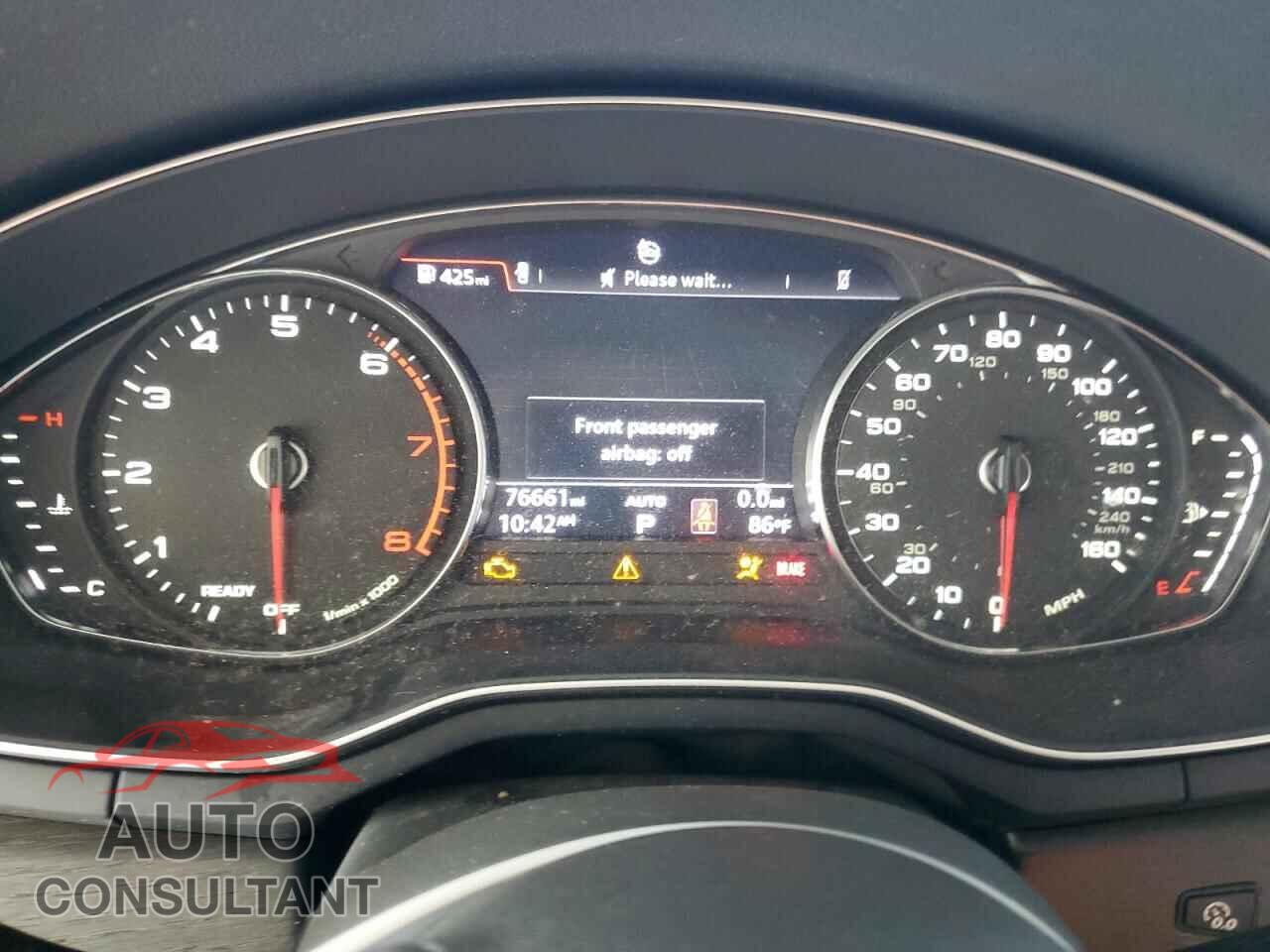 AUDI A4 2019 - WAUGMAF44KN008382