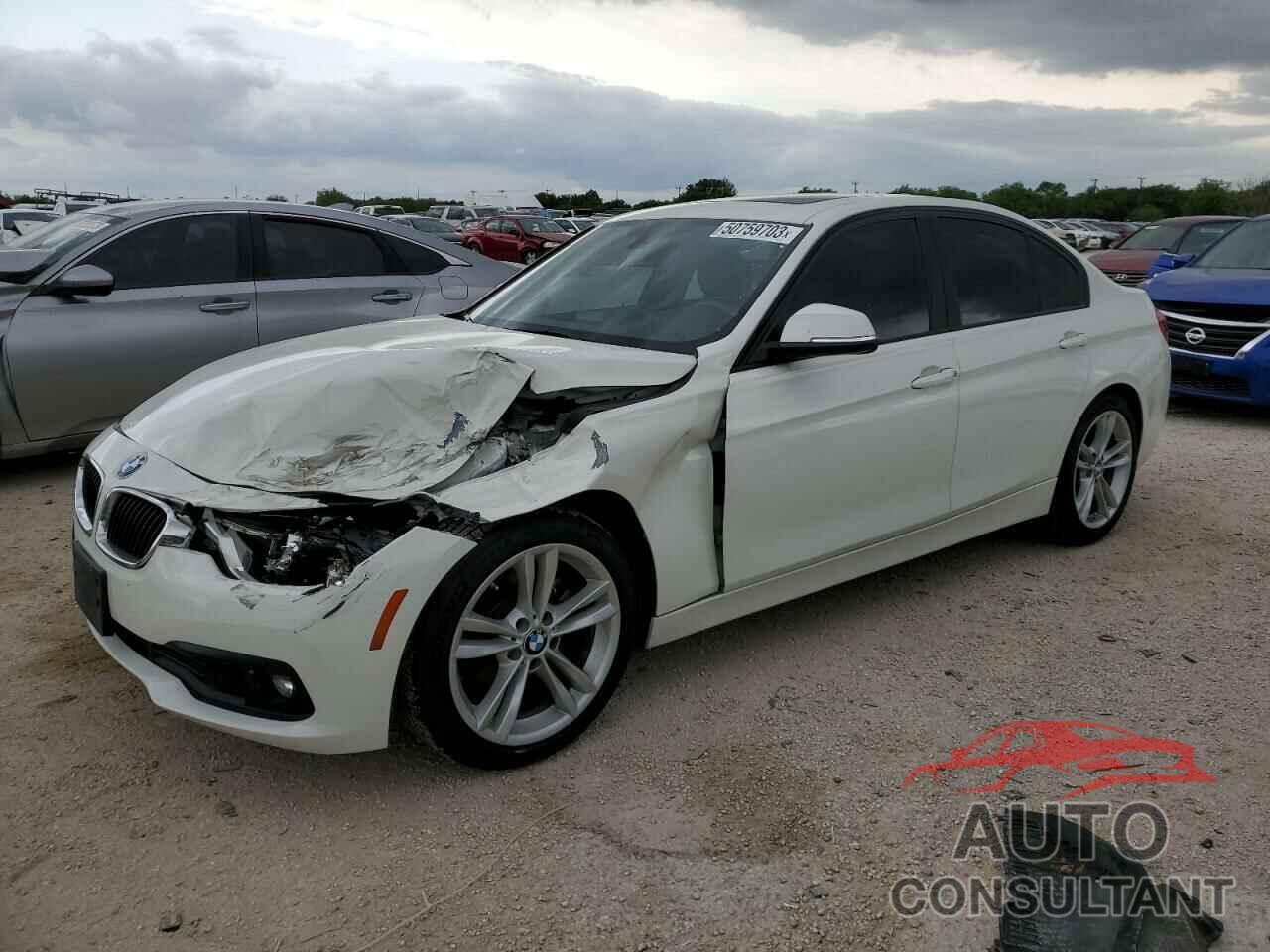 BMW 3 SERIES 2018 - WBA8A9C52JAH13344