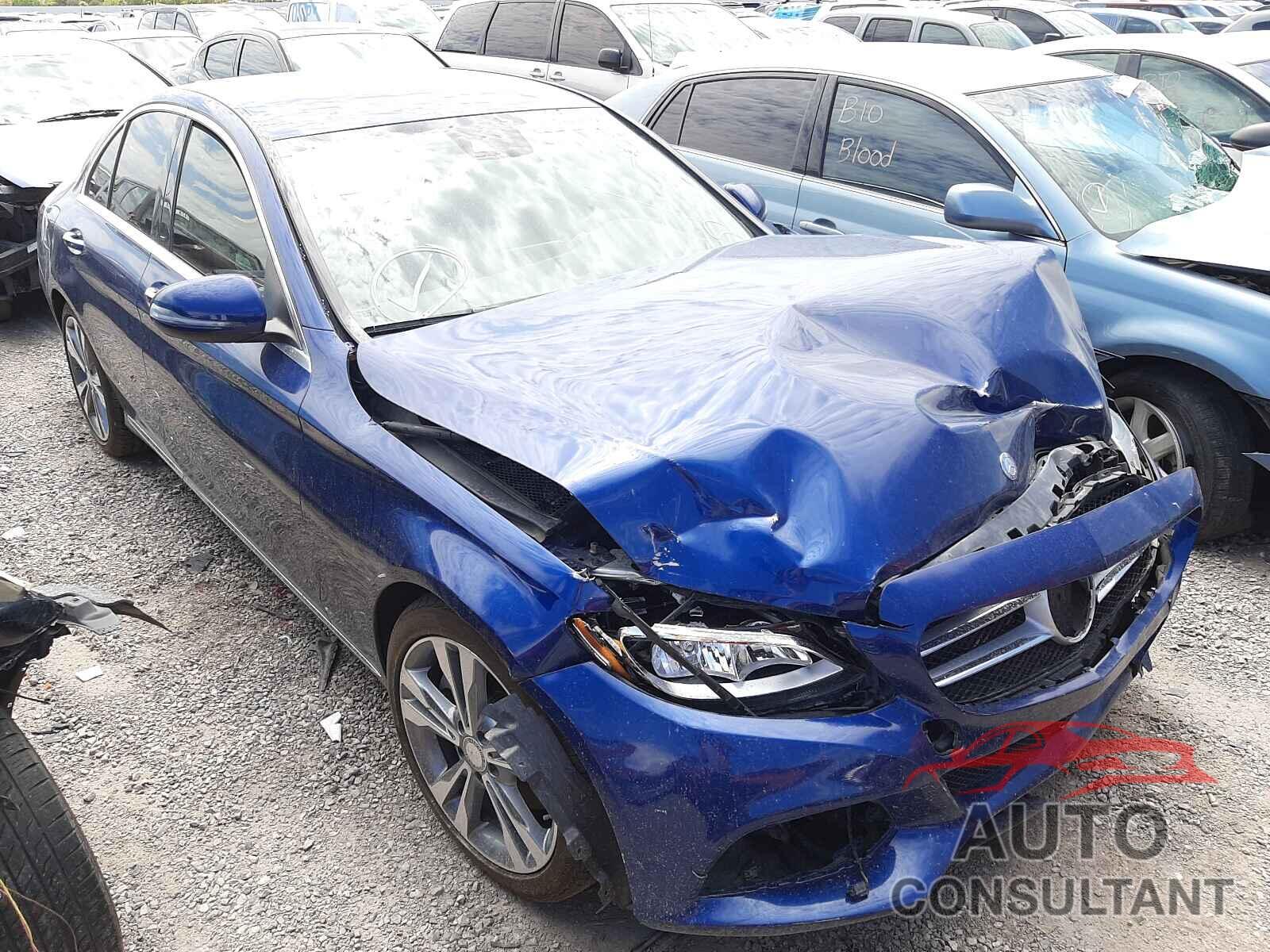 MERCEDES-BENZ C-CLASS 2017 - 55SWF4JB7HU193016