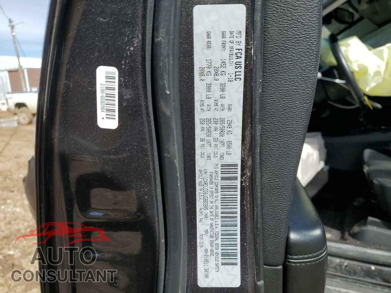 DODGE DURANGO 2018 - 1C4RDJDG0JC282245