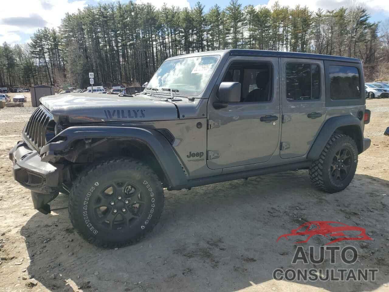 JEEP WRANGLER 2021 - 1C4HJXDN7MW647576
