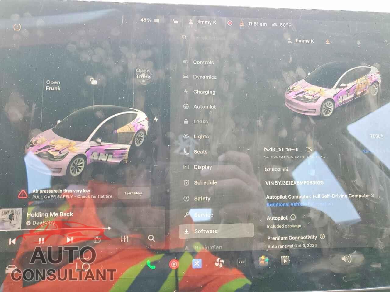 TESLA MODEL 3 2021 - 5YJ3E1EA6MF083625