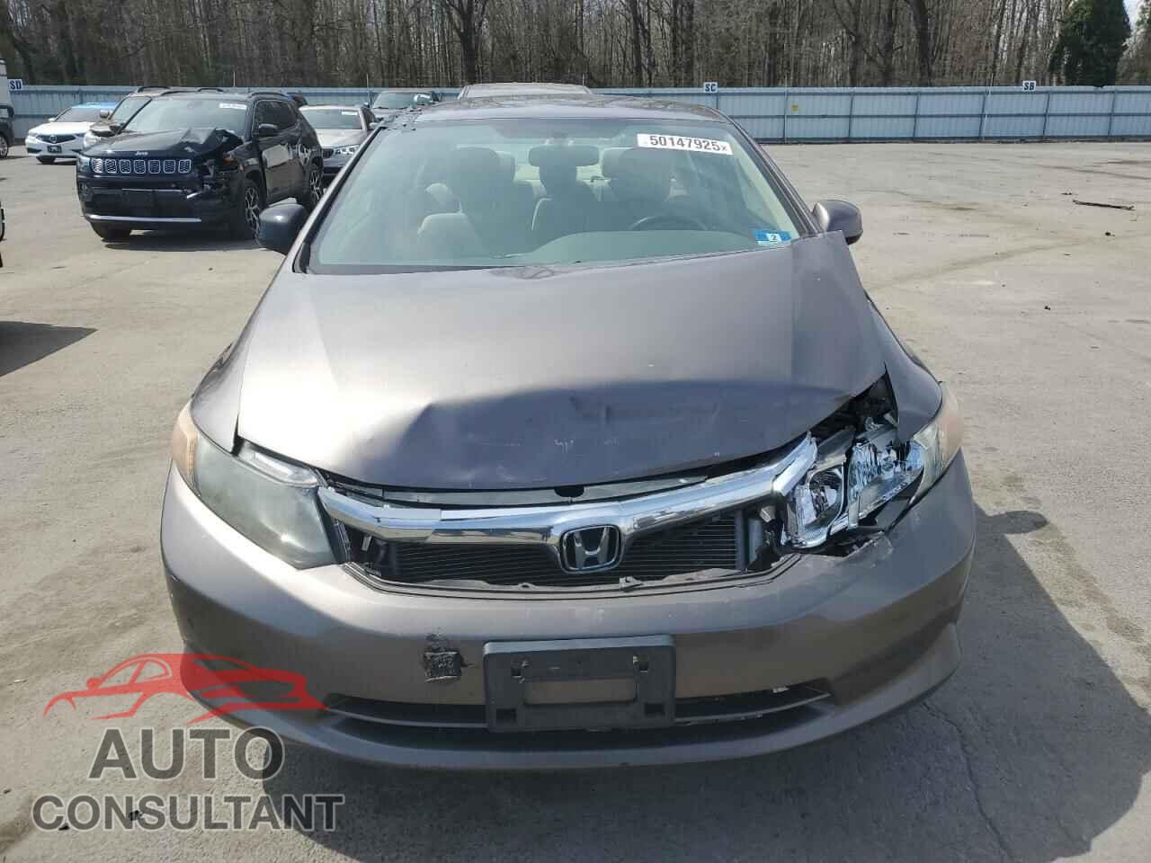 HONDA CIVIC 2012 - 19XFB2F54CE385626