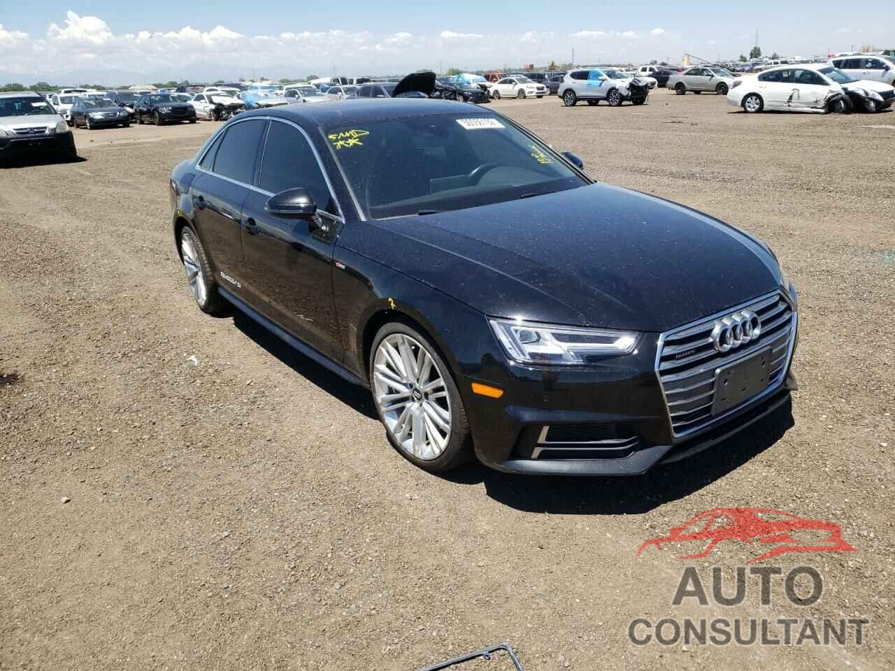 AUDI A4 2017 - WAUENAF45HN020926