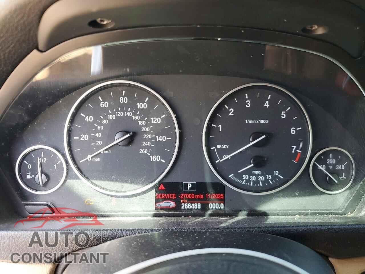 BMW 3 SERIES 2013 - WBA3A5C52DF356044