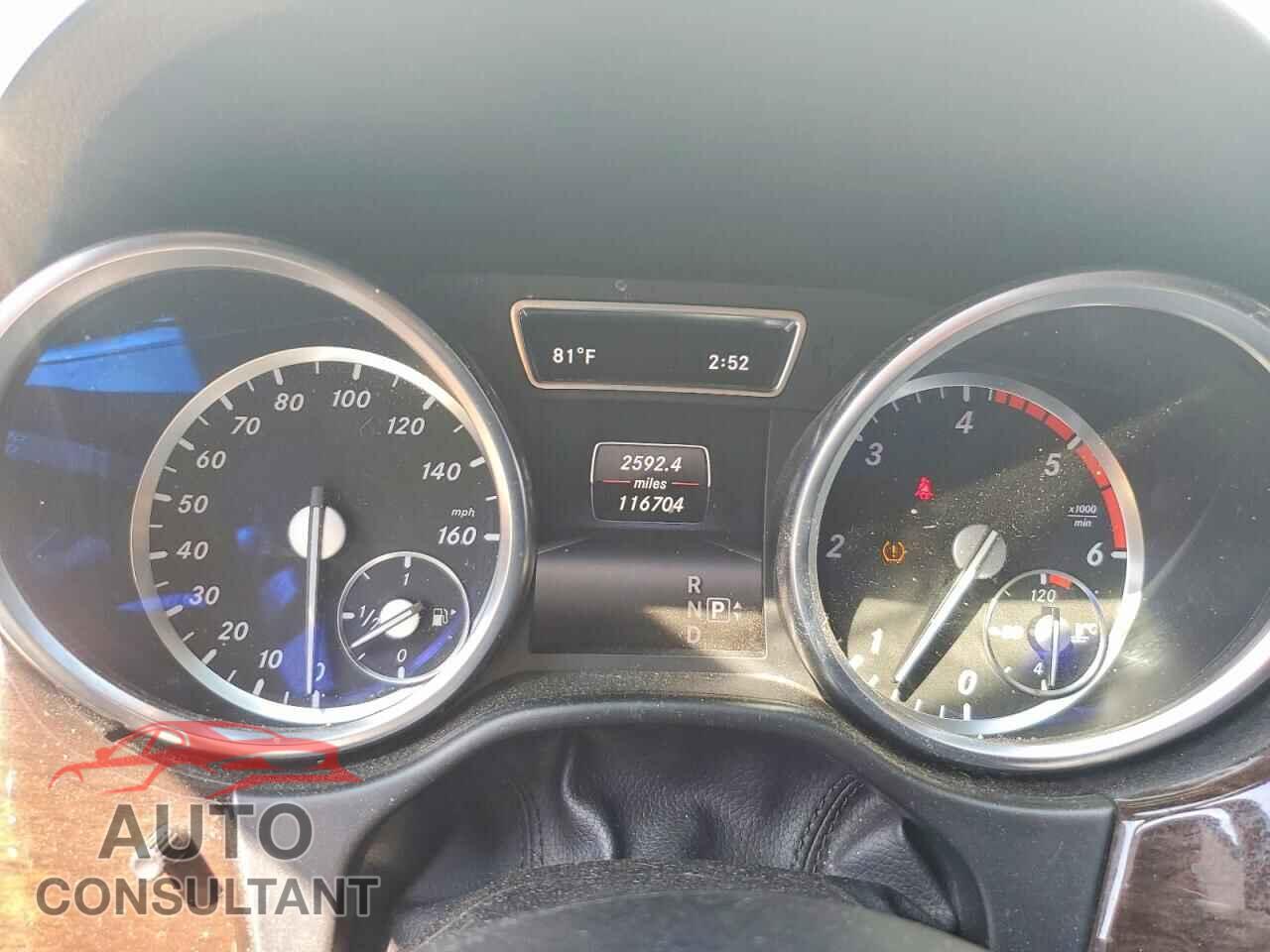 MERCEDES-BENZ M-CLASS 2014 - 4JGDA2EB3EA310676