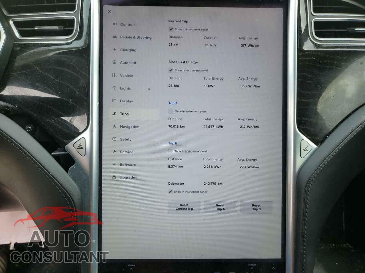 TESLA MODEL S 2017 - 5YJSA1E24HF186757