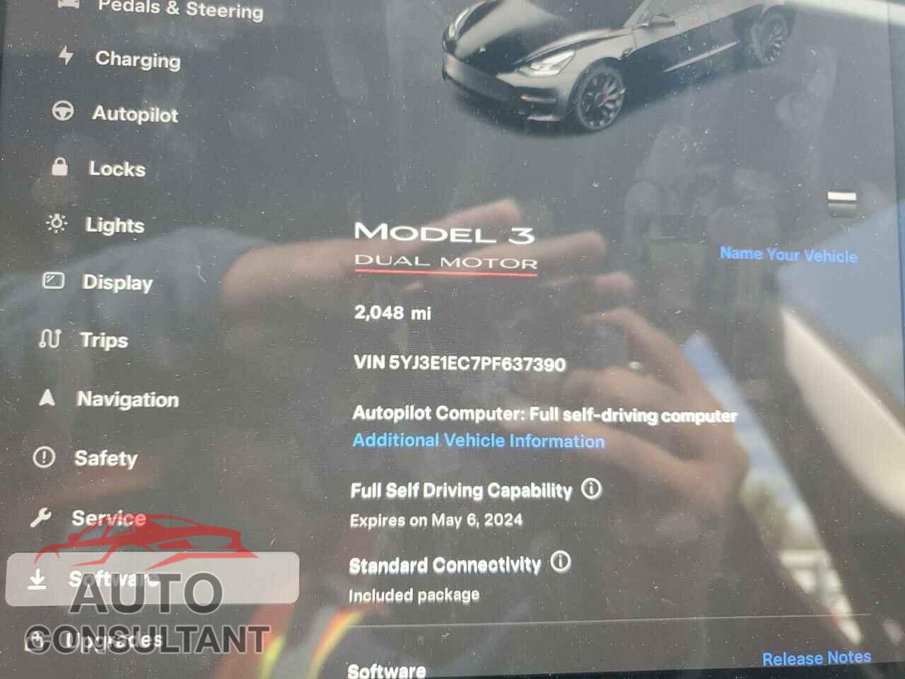 TESLA MODEL 3 2023 - 5YJ3E1EC7PF637390