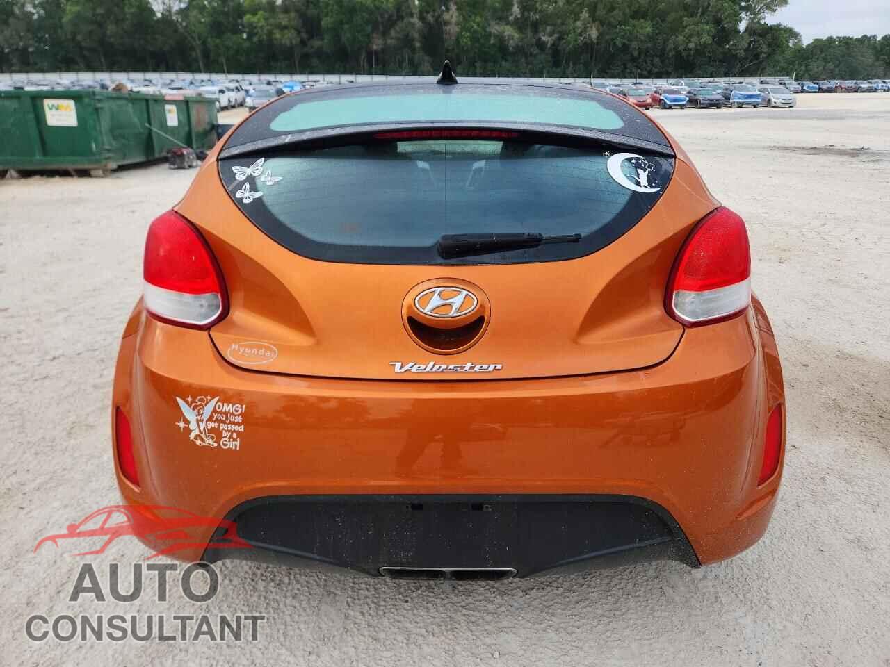 HYUNDAI VELOSTER 2012 - KMHTC6AD6CU030136