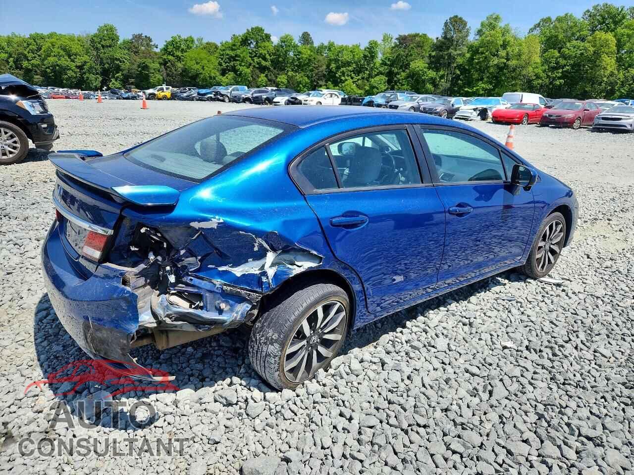 HONDA CIVIC EXL 2014 - 19XFB2F92EE263448