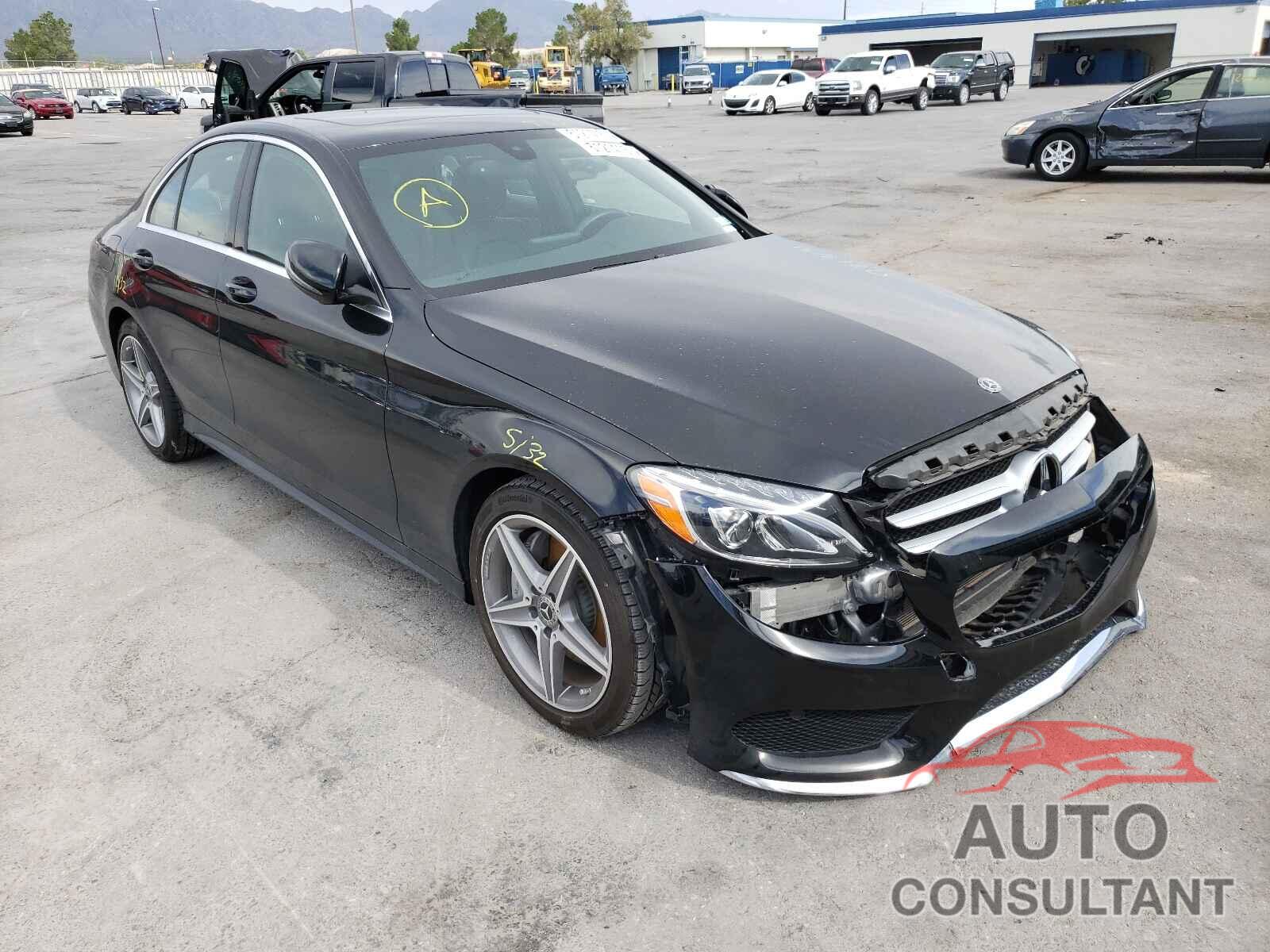 MERCEDES-BENZ C-CLASS 2018 - 55SWF4JB6JU252546