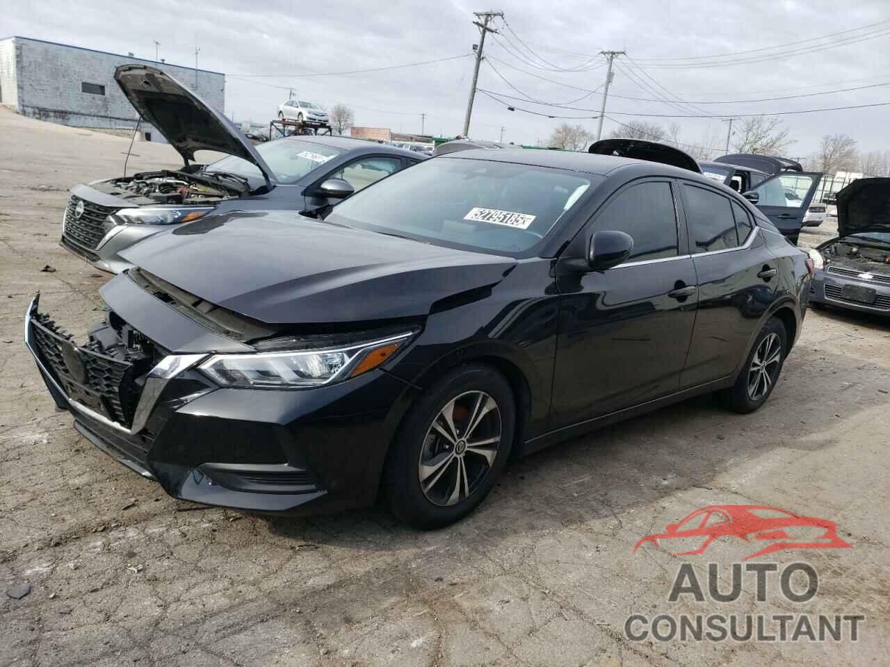 NISSAN SENTRA 2022 - 3N1AB8CV9NY287861