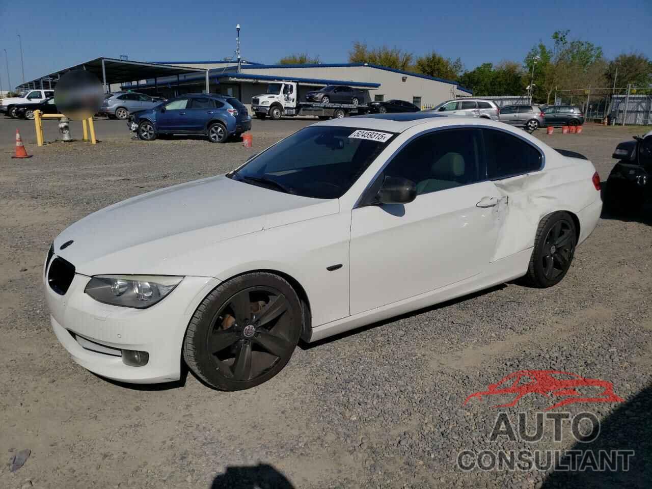 BMW 3 SERIES 2013 - WBAKE3C56DE771796