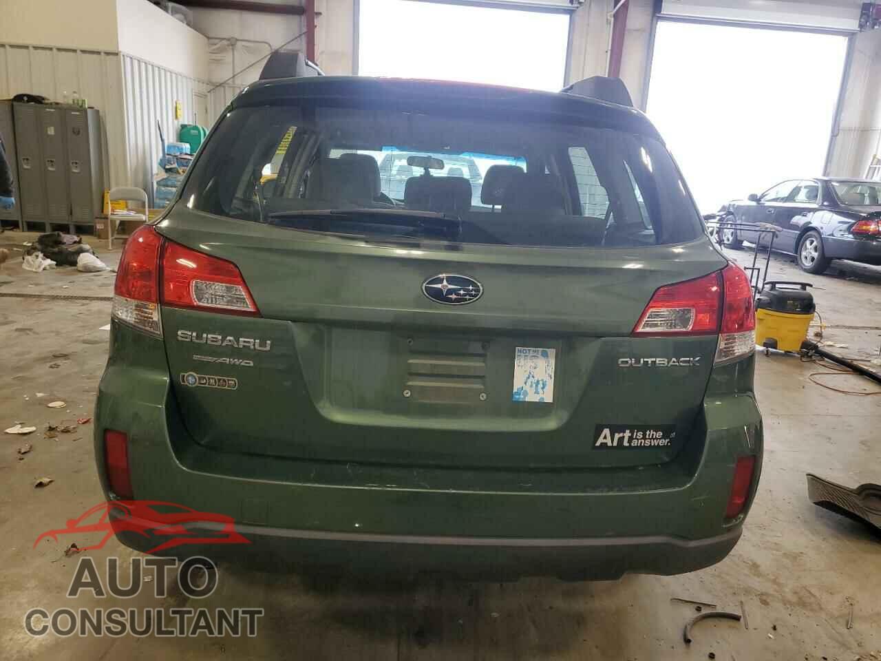 SUBARU OUTBACK 2012 - 4S4BRCAC3C3284196