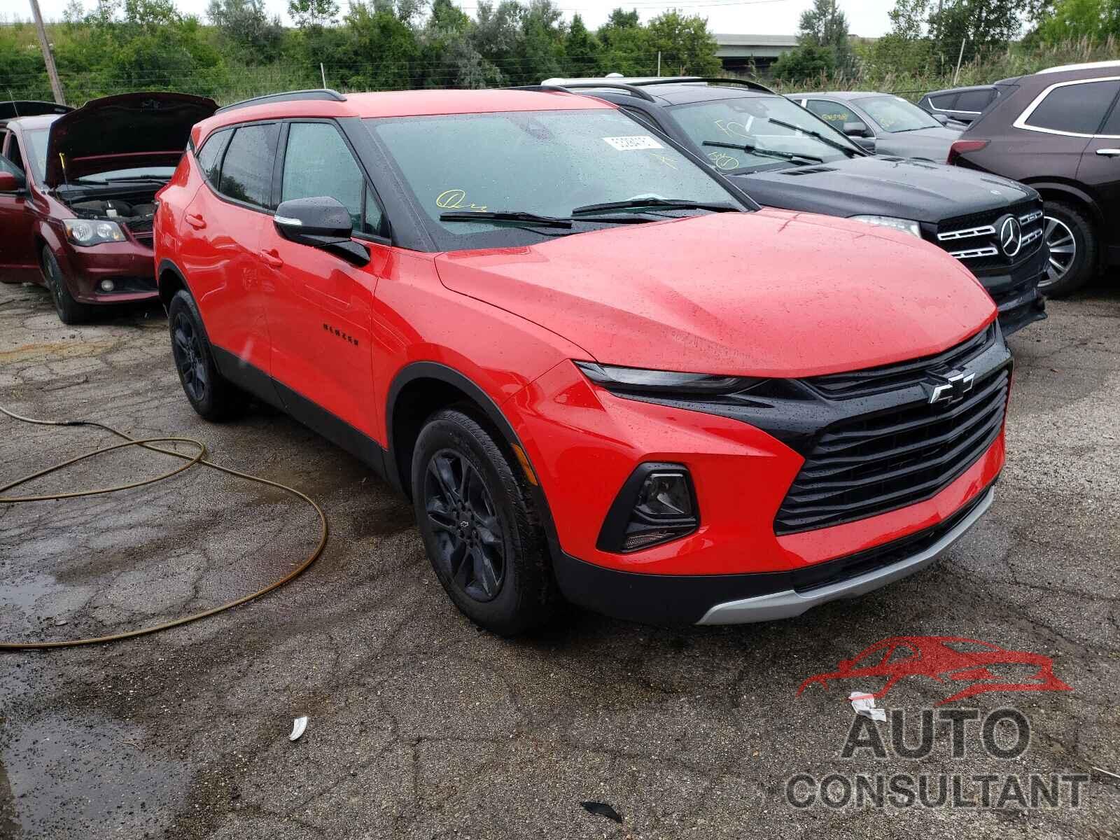 CHEVROLET BLAZER 2021 - 3GNKBCRS8MS515679