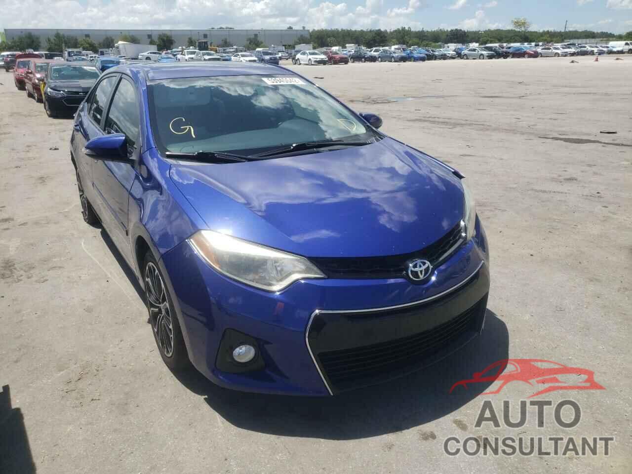 TOYOTA COROLLA 2016 - 2T1BURHE2GC581728
