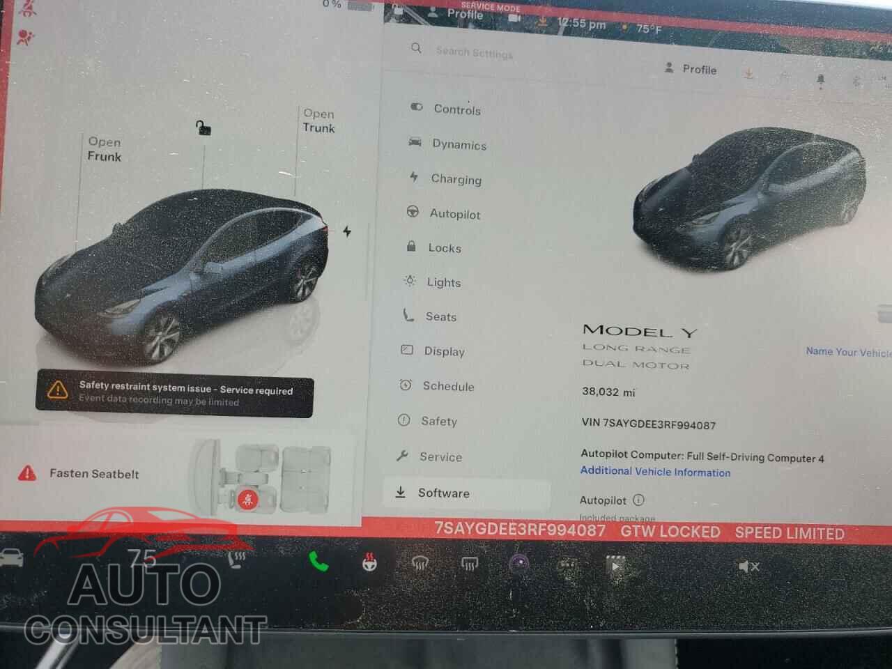 TESLA MODEL Y 2024 - 7SAYGDEE3RF994087