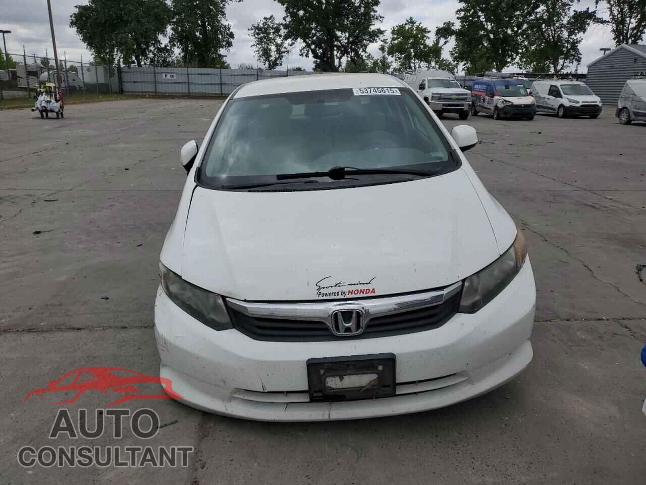 HONDA CIVIC 2012 - 2HGFB2F53CH586519