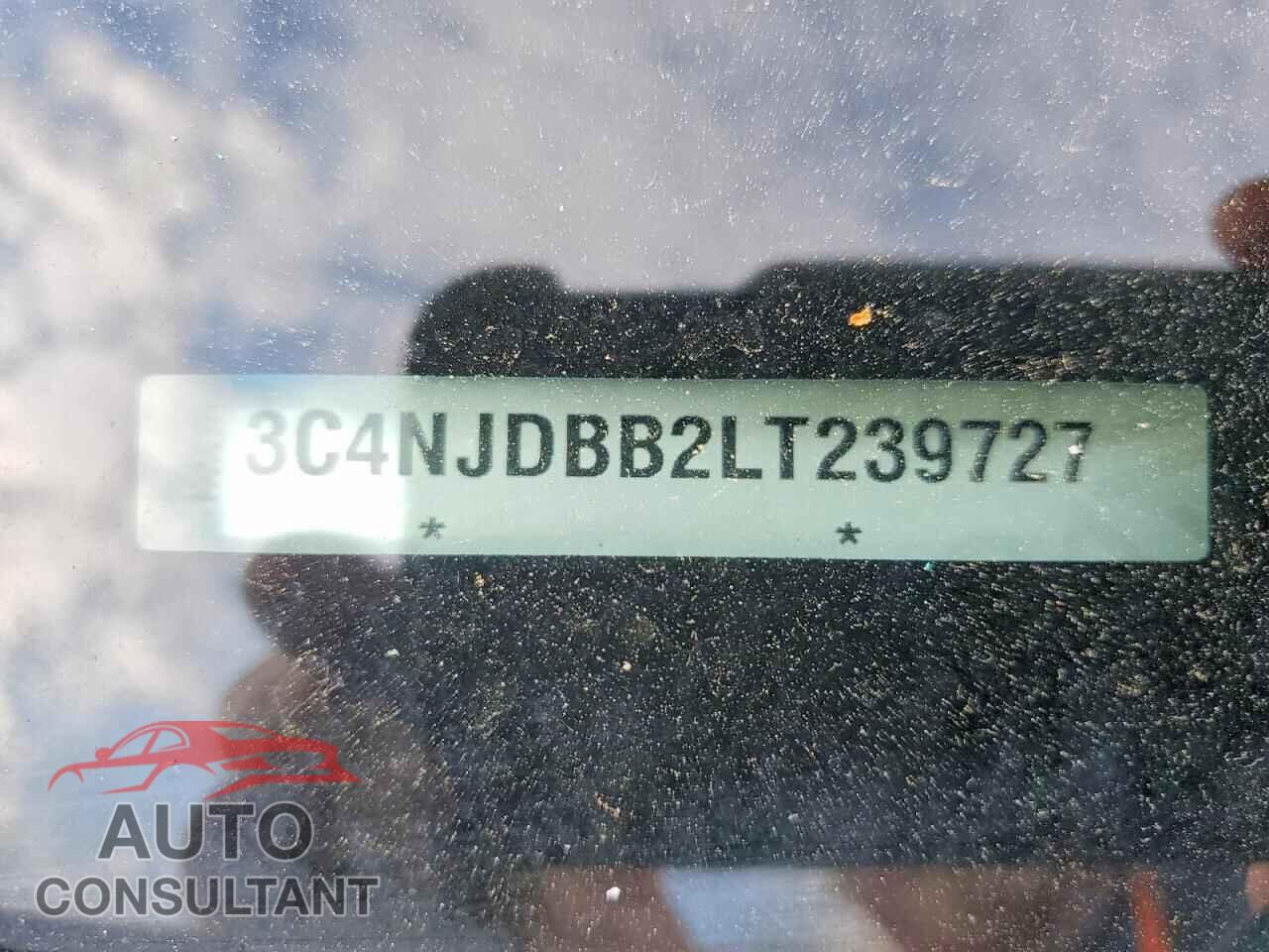 JEEP COMPASS 2020 - 3C4NJDBB2LT239727