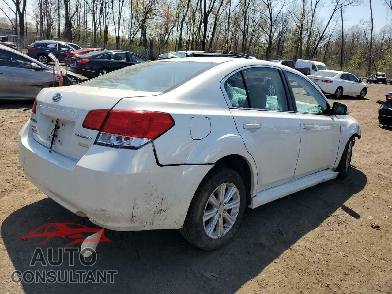 SUBARU LEGACY 2012 - 4S3BMBA62C3029093