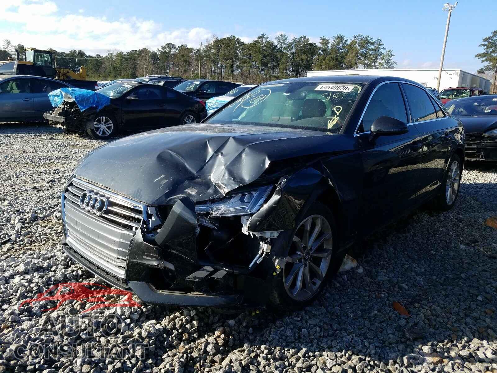 AUDI A4 2019 - WAUHMAF44KN005406
