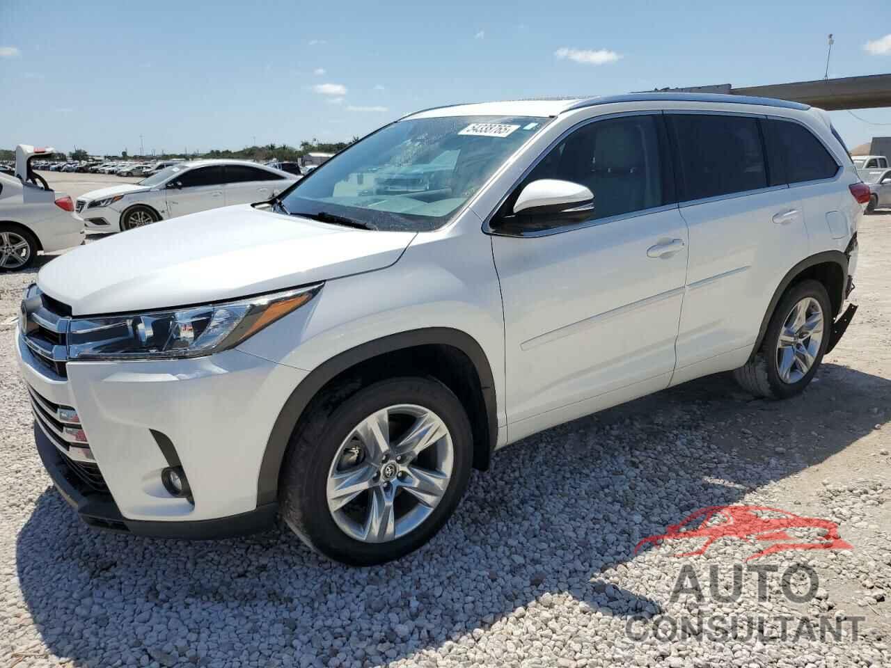 TOYOTA HIGHLANDER 2019 - 5TDDZRFH8KS984412