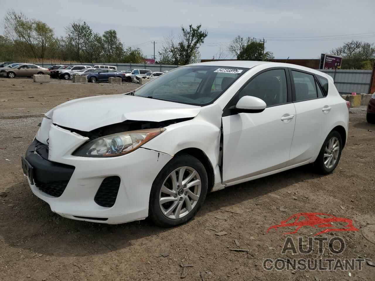MAZDA 3 2013 - JM1BL1L74D1735451