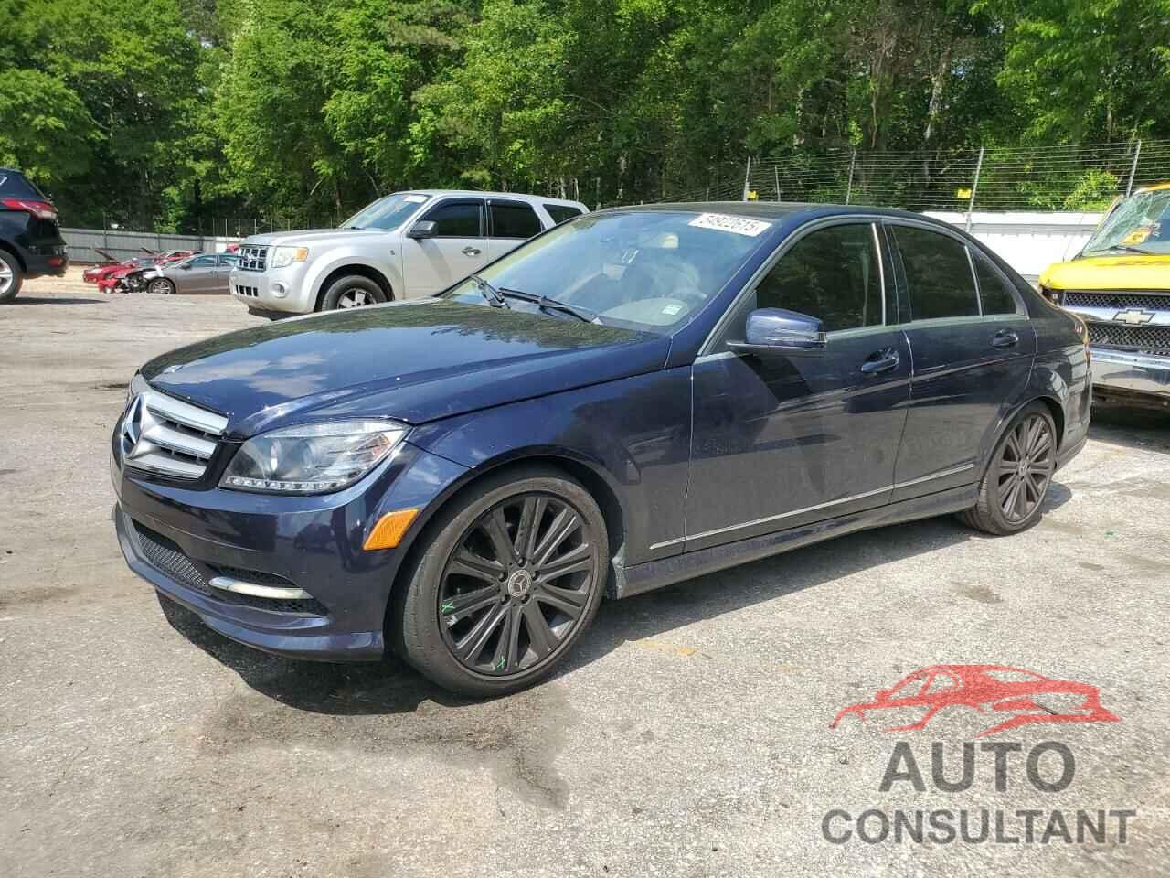 MERCEDES-BENZ C-CLASS 2011 - WDDGF8BB4BR139871