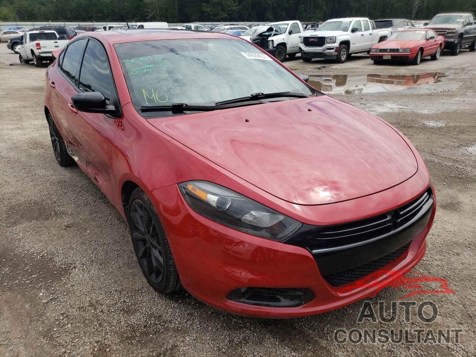 DODGE DART 2016 - 1C3CDFBBXGD679902