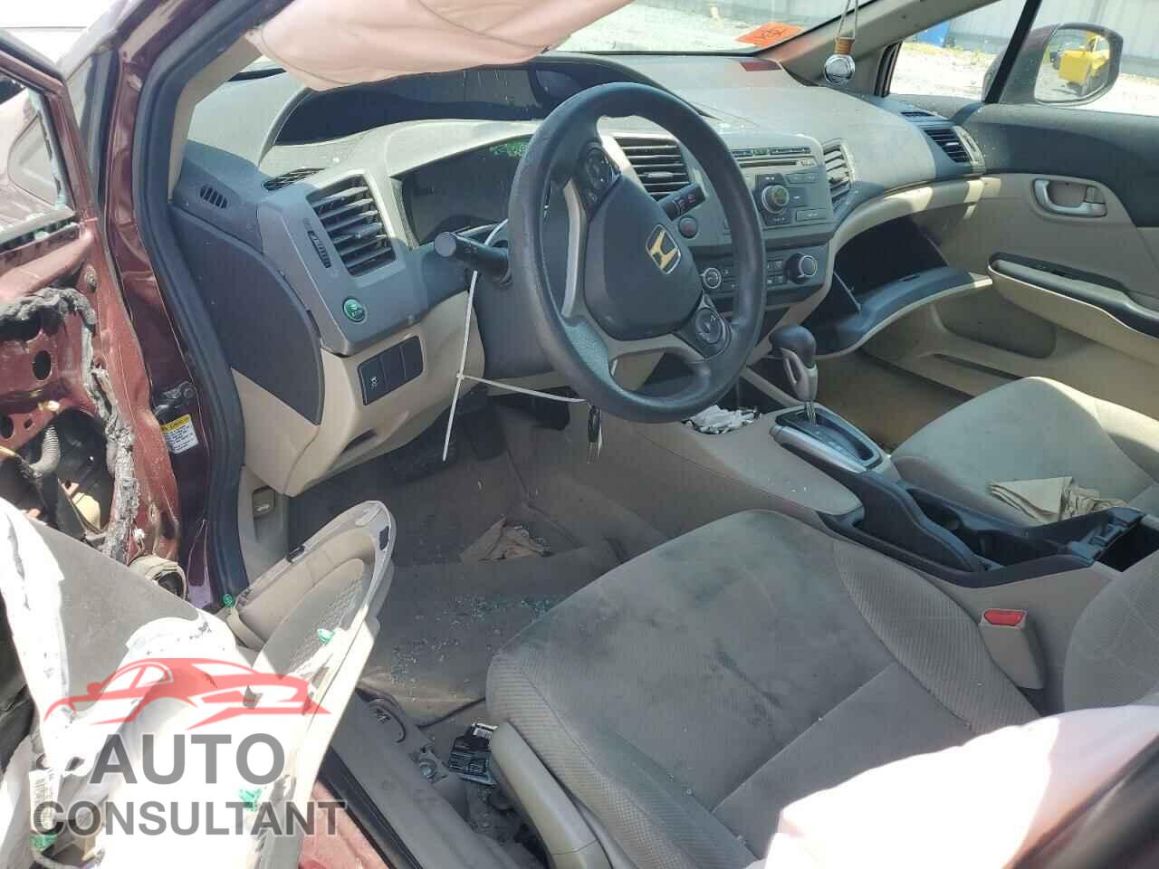 HONDA CIVIC 2012 - 2HGFB2F55CH504693