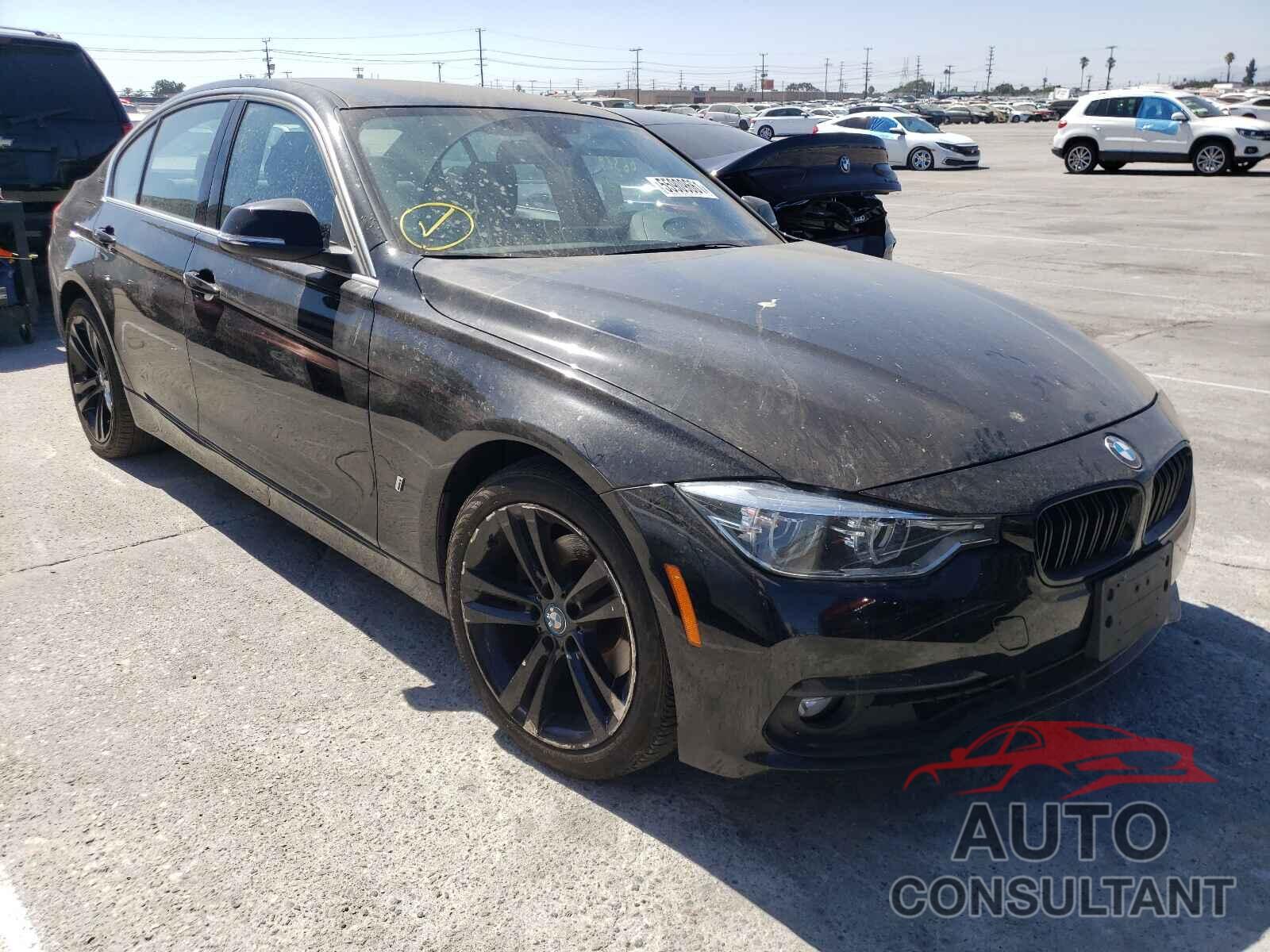 BMW 3 SERIES 2018 - WBA8E1C56JA758872