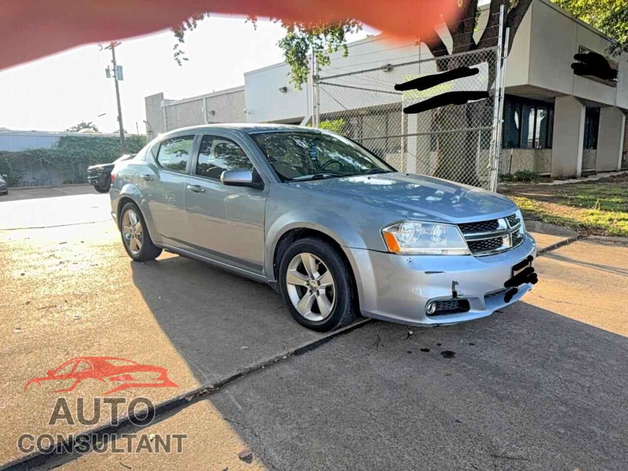 DODGE AVENGER 2013 - 1C3CDZCB8DN742274