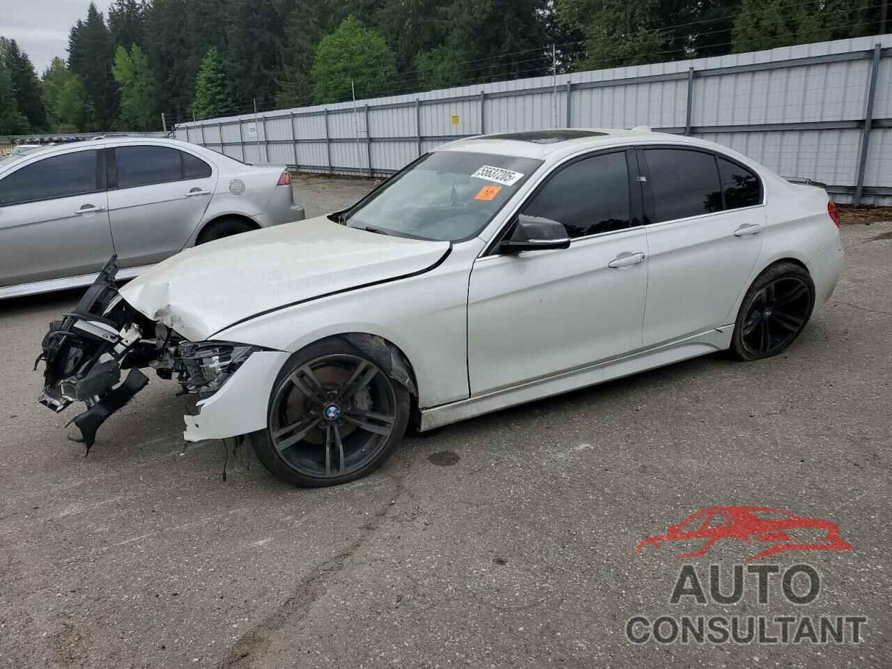 BMW 3 SERIES 2016 - WBA8B3G58GNT91876