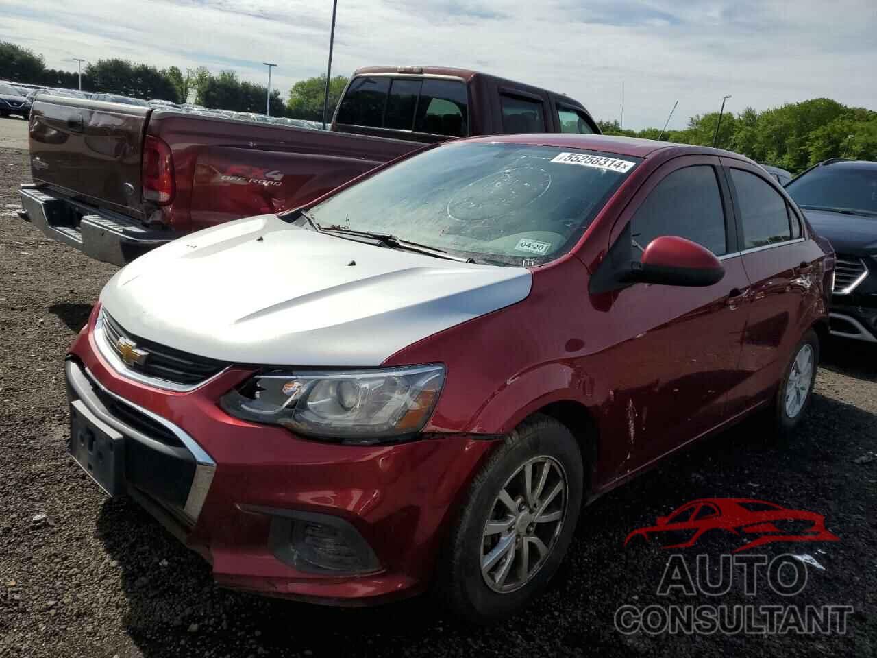 CHEVROLET SONIC 2019 - 1G1JD5SB1K4108085