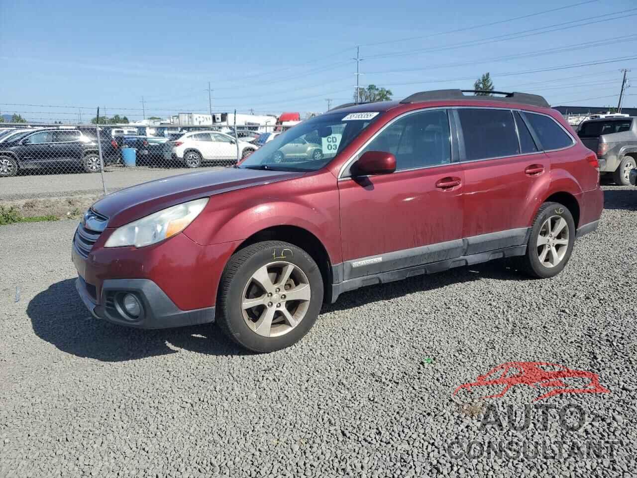 SUBARU OUTBACK 2013 - 4S4BRBJC3D3251498