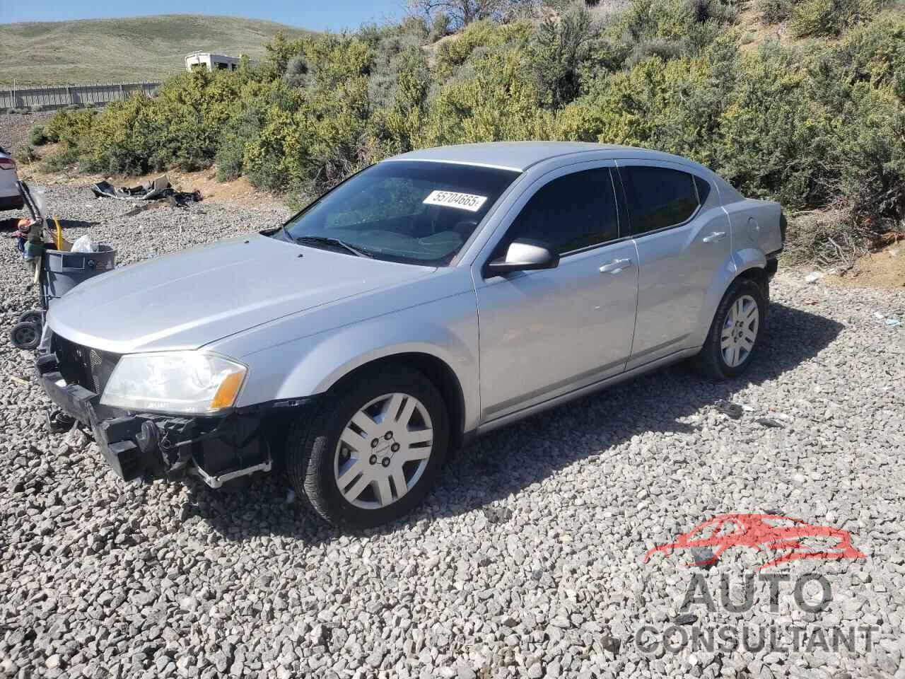 DODGE AVENGER 2012 - 1C3CDZAB2CN219916