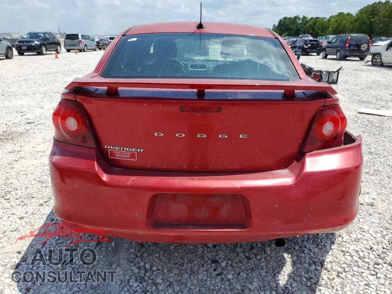 DODGE AVENGER 2013 - 1C3CDZCB9DN665950