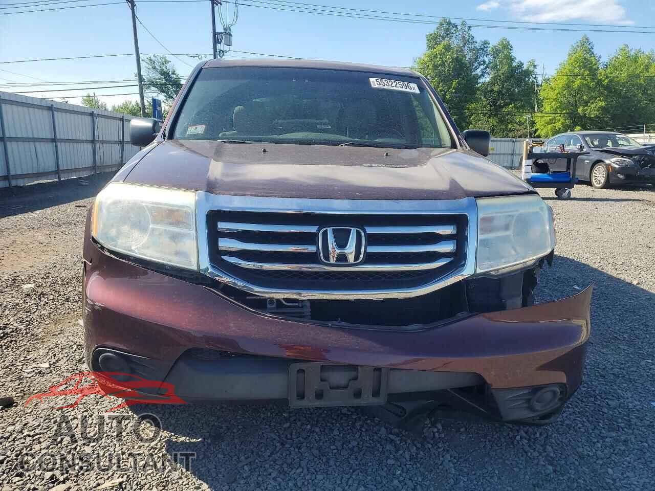 HONDA PILOT 2012 - 5FNYF4H22CB026720