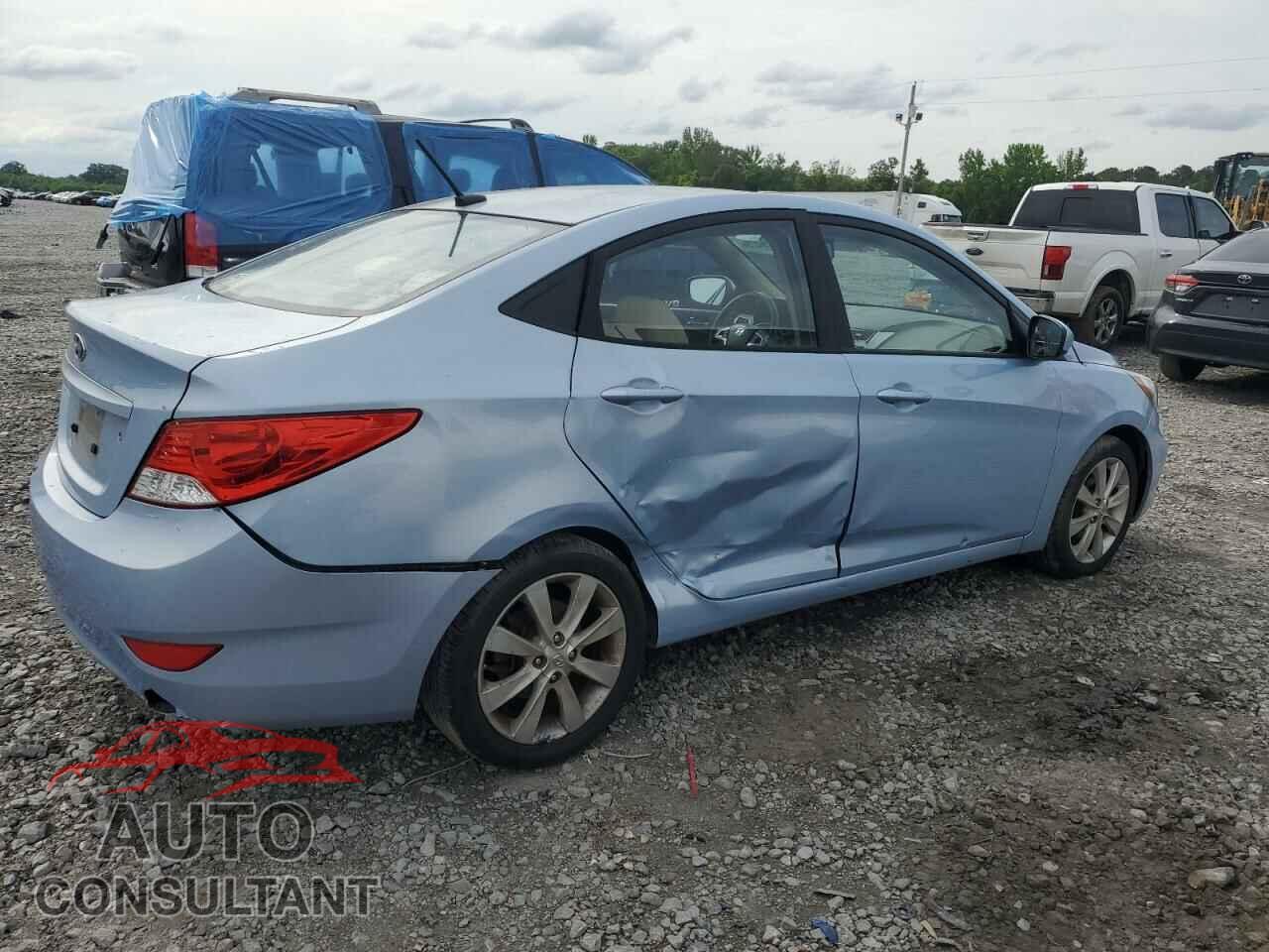 HYUNDAI ACCENT 2013 - KMHCU4AE2DU295048