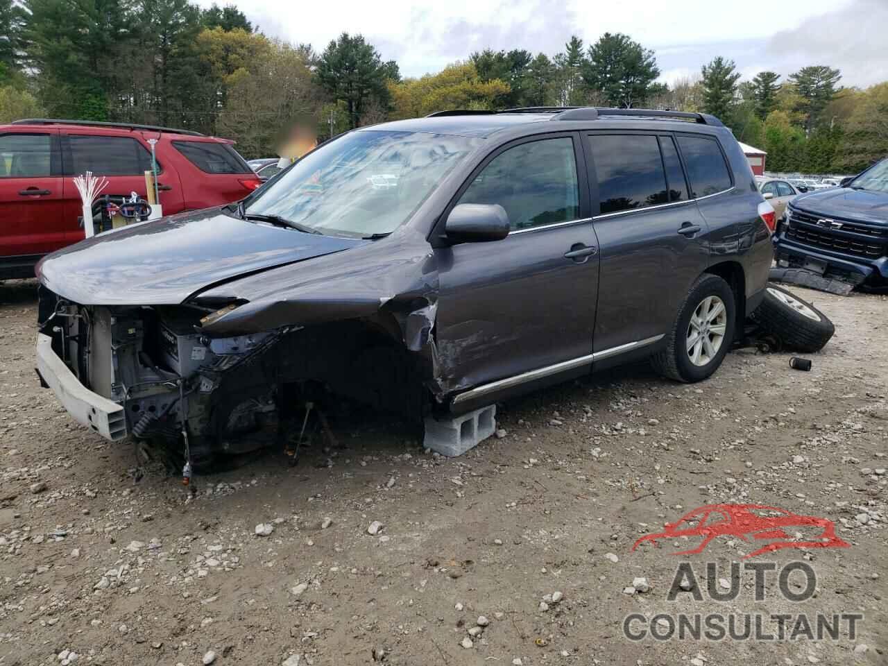 TOYOTA HIGHLANDER 2013 - 5TDBK3EH5DS248282