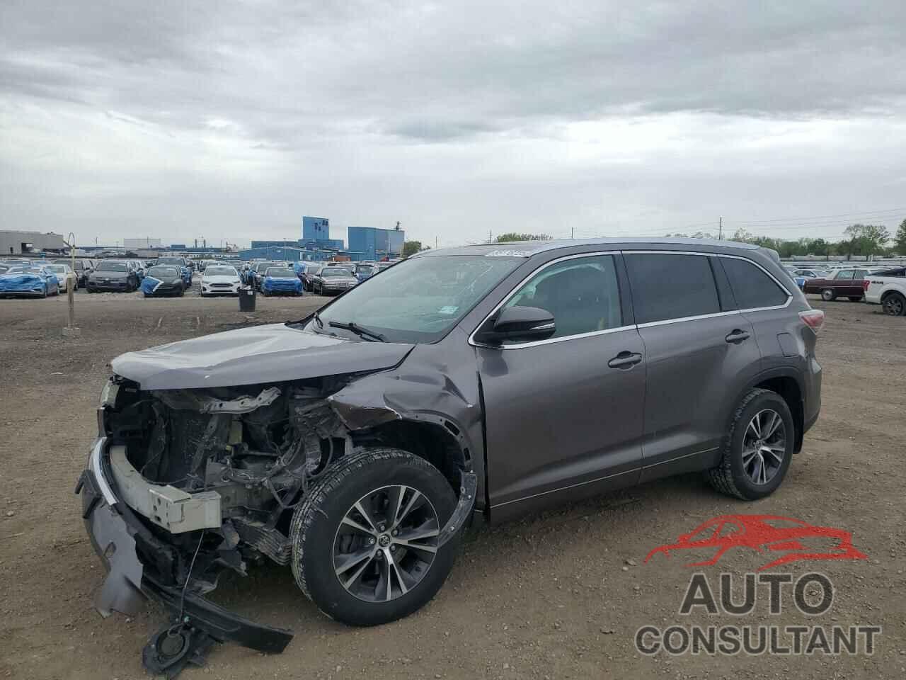 TOYOTA HIGHLANDER 2016 - 5TDJKRFH8GS273968