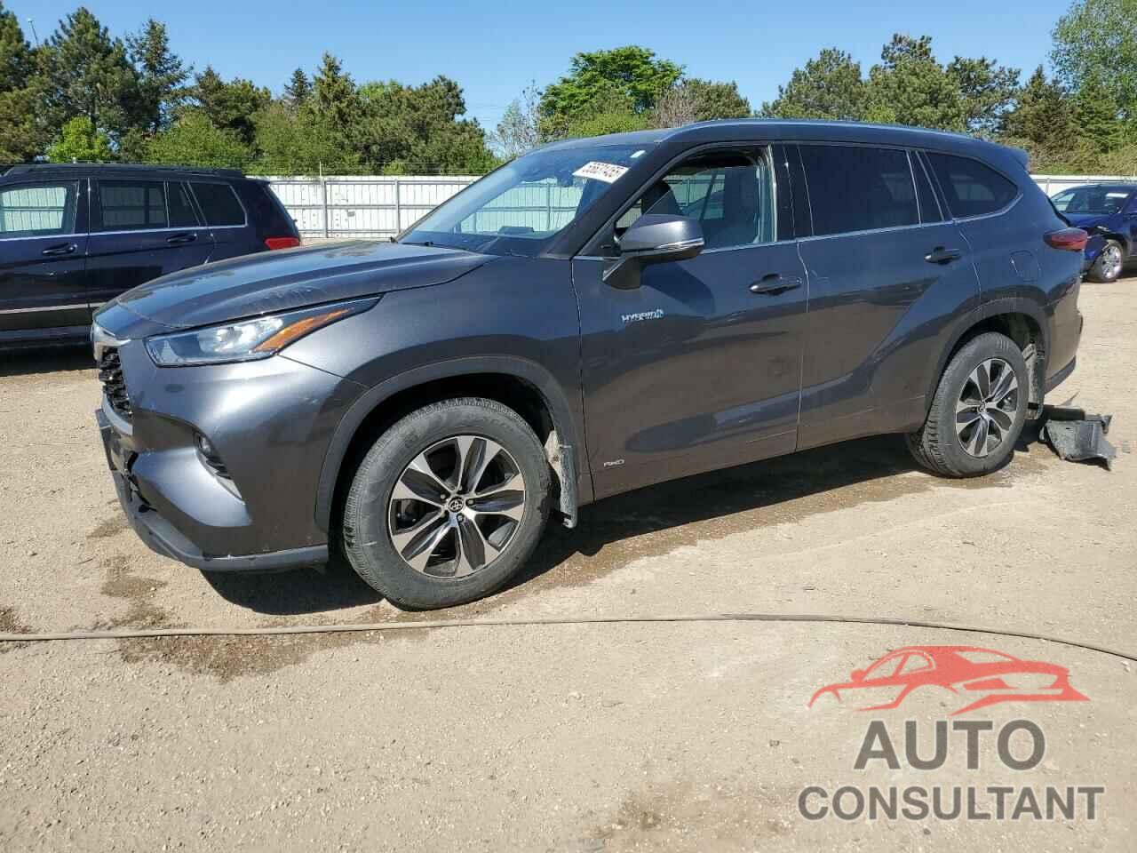TOYOTA HIGHLANDER 2020 - 5TDGBRCH4LS512456