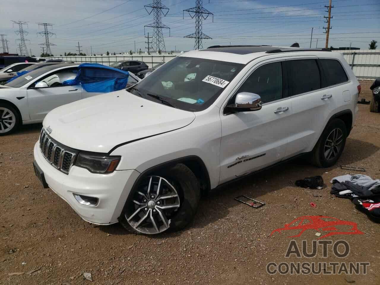 JEEP GRAND CHER 2017 - 1C4RJFBG6HC605006