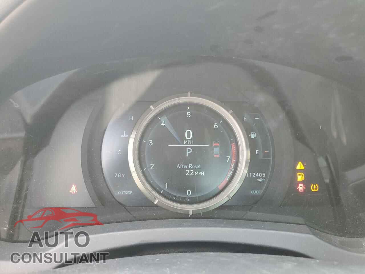 LEXUS IS 2015 - JTHBF1D26F5054356