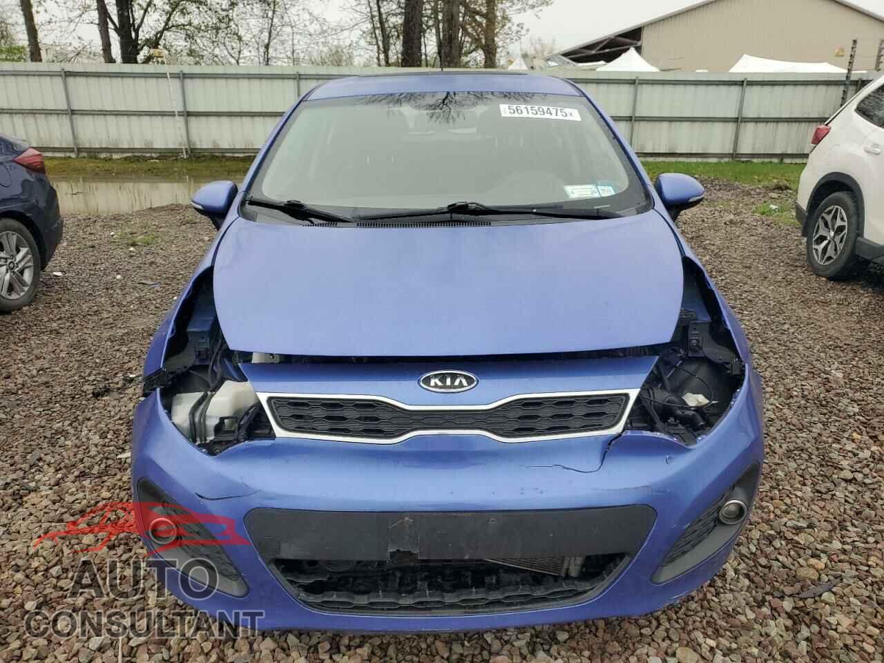 KIA RIO 2012 - KNADN5A34C6029461