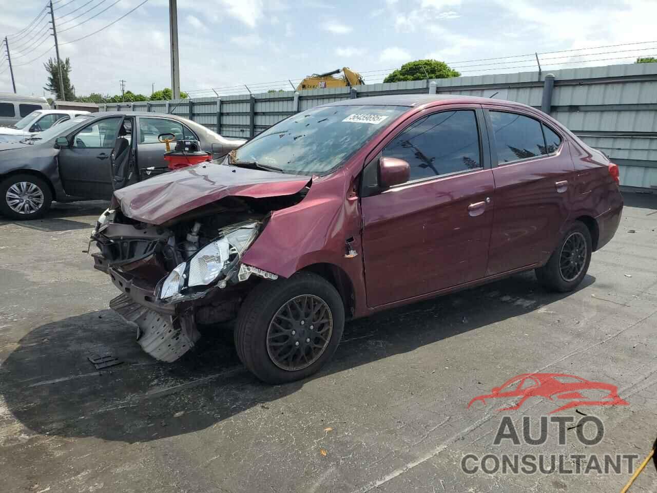 MITSUBISHI MIRAGE 2017 - ML32F3FJ7HHF10647