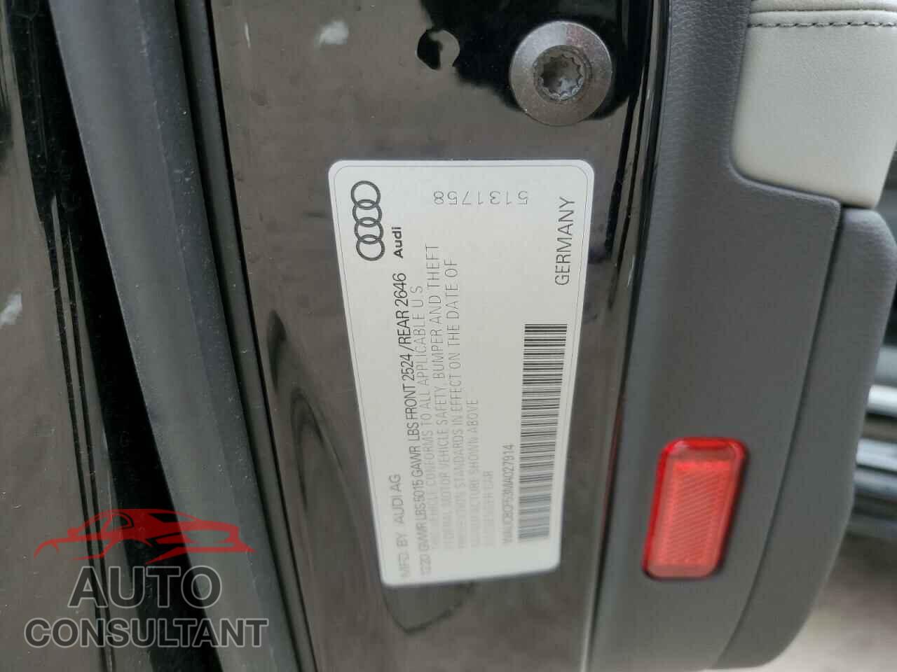 AUDI A5 2021 - WAUCBCF53MA027914
