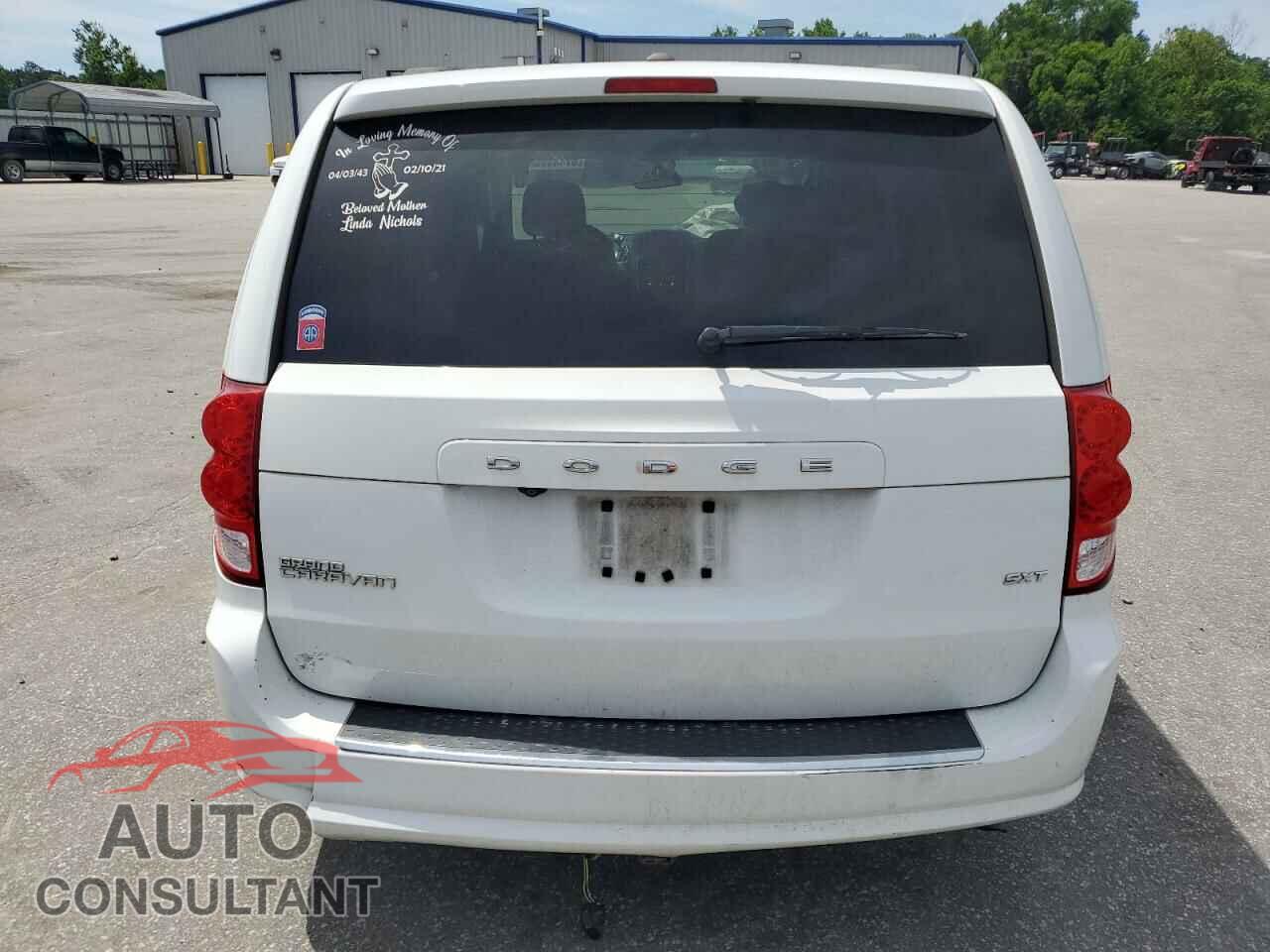 DODGE CARAVAN 2016 - 2C4RDGCG4GR364421