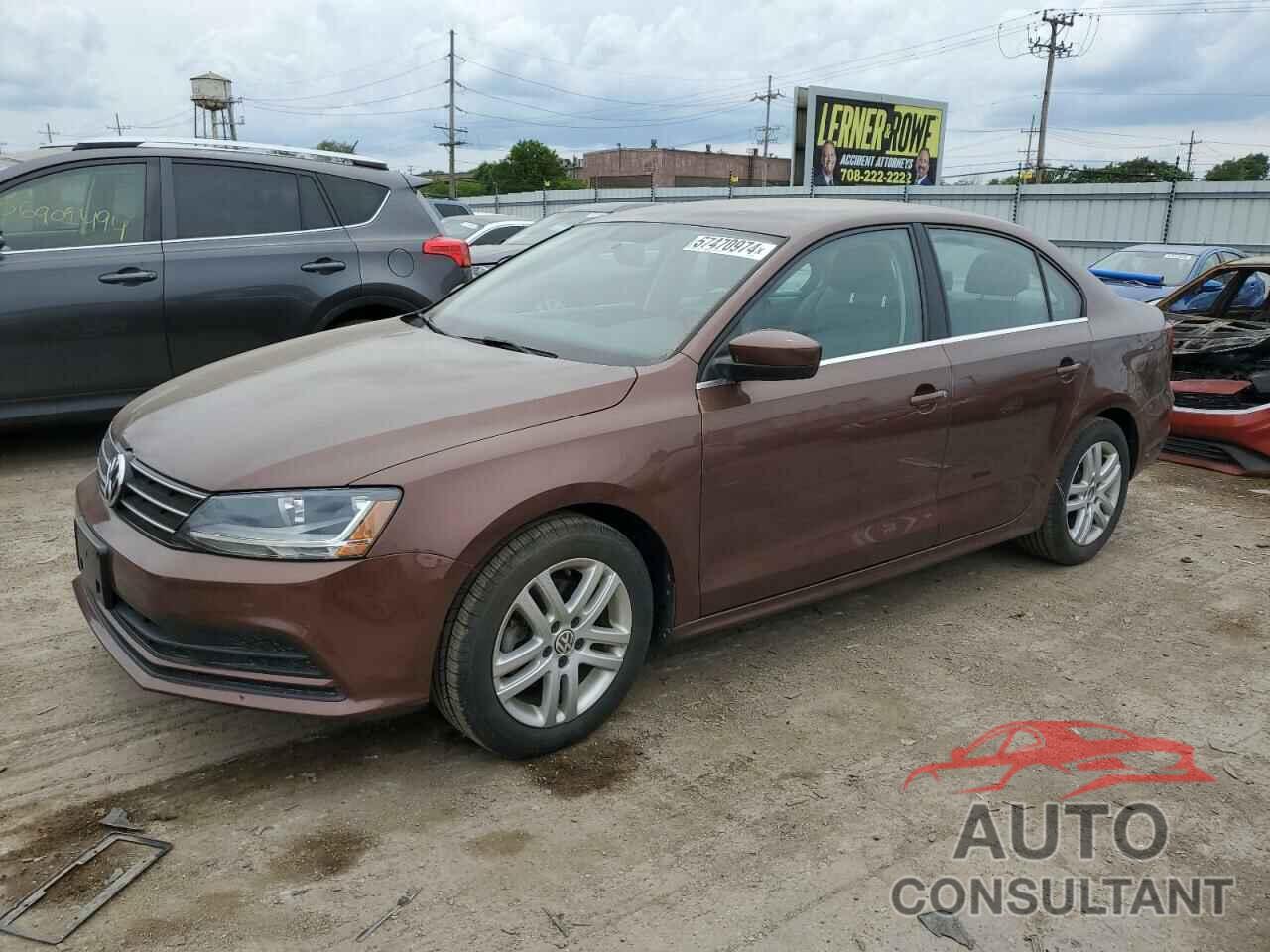 VOLKSWAGEN JETTA 2017 - 3VW2B7AJ2HM201424