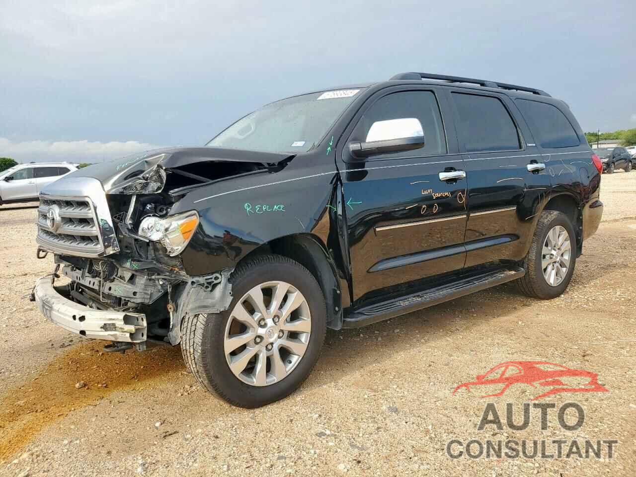 TOYOTA SEQUOIA 2012 - 5TDJW5G12CS069174